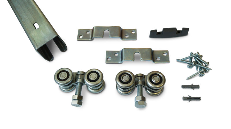 KIT CARRO + RIEL D 100 | Ducasse Industrial S.A.